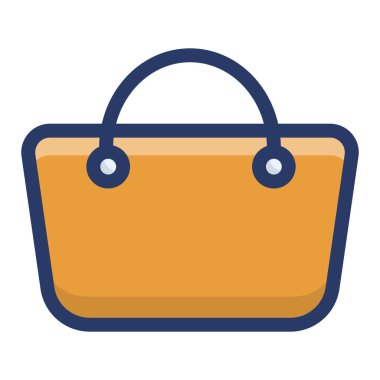 Bayan el çantası vektör tasarımı 