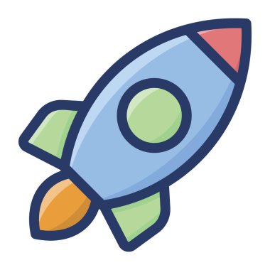 Düz vektörde proje başlatma vektörü 