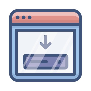 Açılış sayfası vektör düz tasarım