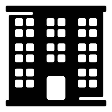 Modern belediye binası vektör tasarımı 