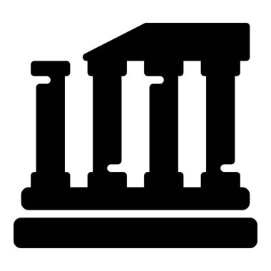 Katı tasarımda sütun oluşturma vektörü 