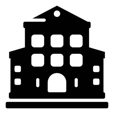 Modern belediye binası vektör tasarımı 