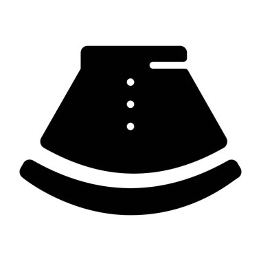 Dairesel etek vektör Gyoh simgesi 