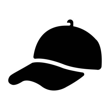 Glyph vektör tasarımında kapak simgesi.