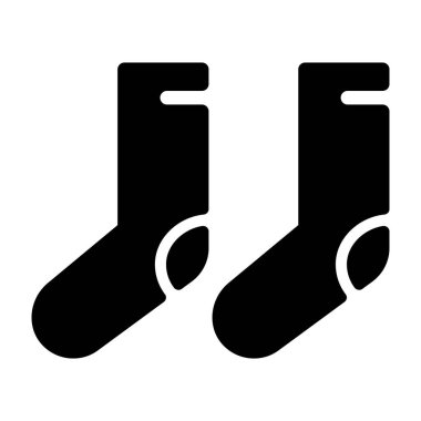 Glyph tasarımında çorap simgeleri  