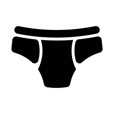 İç çamaşırı simgesi sağlam tasarım.