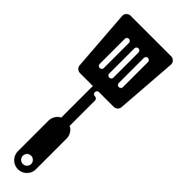 Mutfak spatula simgesinin sağlam tasarımı