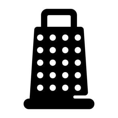 Glyph tasarımında kızartma makinesi simgesi.