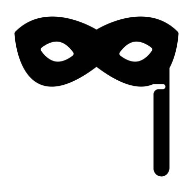 Göz pervane maskesi vektör tasarımı 