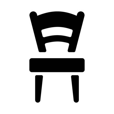 Sağlam tasarımda sandalye simgesi