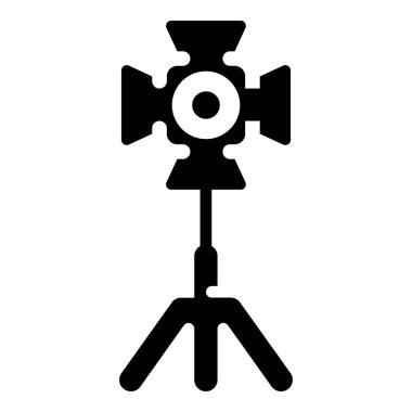 Stüdyo yıldırım simgesinin sağlam tasarımı