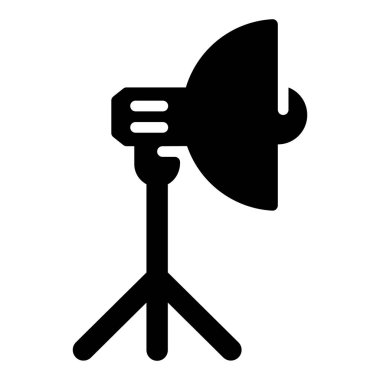 Stüdyo yıldırım simgesinin sağlam tasarımı