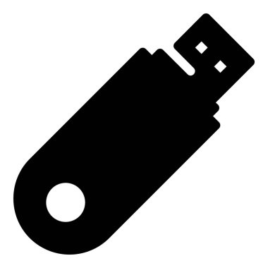 Sağlam tasarımda flash sürücü vektörü 