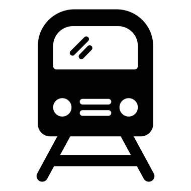 Glif tasarım simgesinde Tren