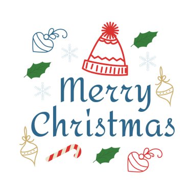 Yaratıcı tasarımda Xmas logo vektörü