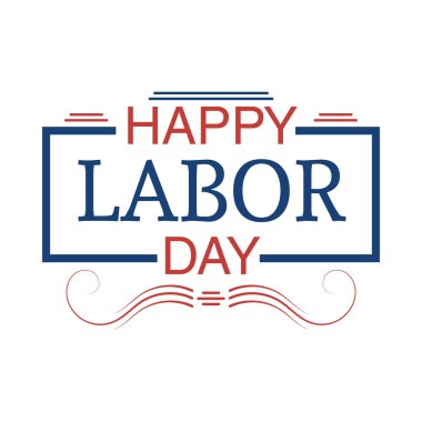 Düz vektör tasarımında iş günü etiketi 