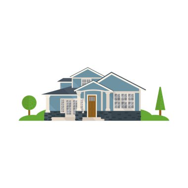 Konut binasının düz tasarımı