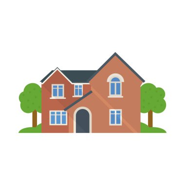 Düz tasarımvilla binası