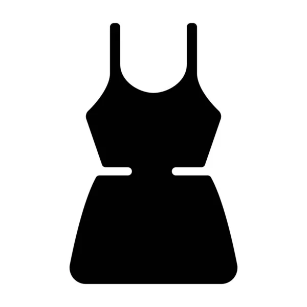 Glyph Icon Formal Dress Vector — Stock Vector