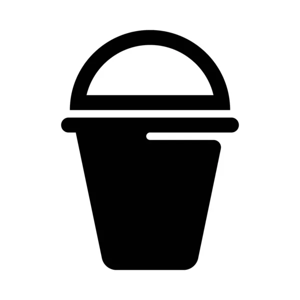 Takeaway Coffee Cup Icon Glyph Design — Stock Vector