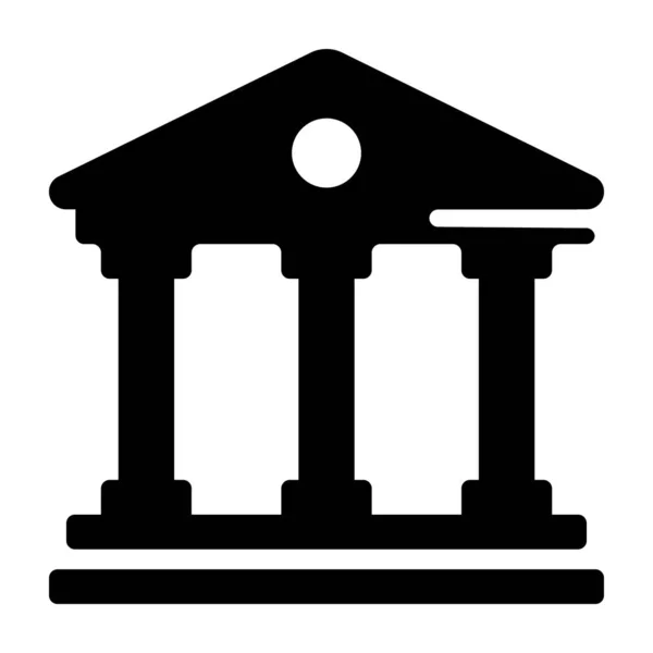 Bankovní Budova Glyfu — Stockový vektor