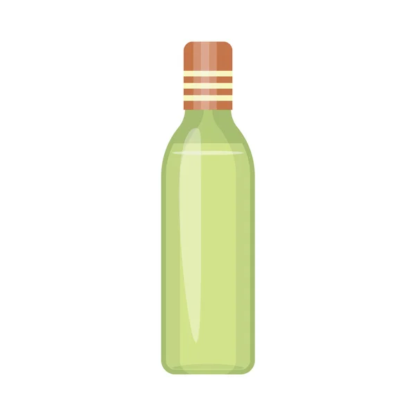 Плоский Напій Пляшка Векторний Дизайн — стоковий вектор