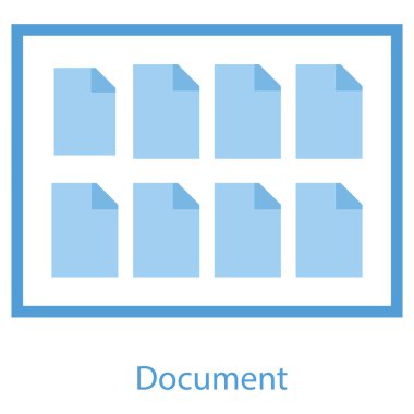 Web dosyası düz tasarım simgesi.