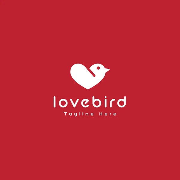 Editable Yaratıcı Kuş Logo Tasarımı — Stok Vektör