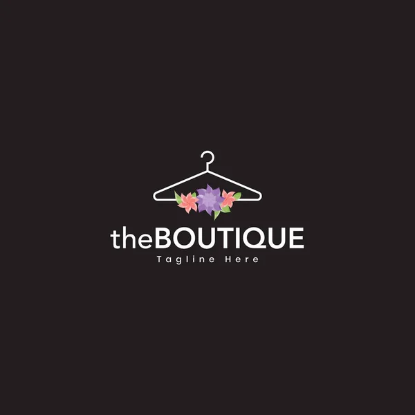 Ben Zoek Naar Een Fashion Logo Download Dit Creative Boutique — Stockvector