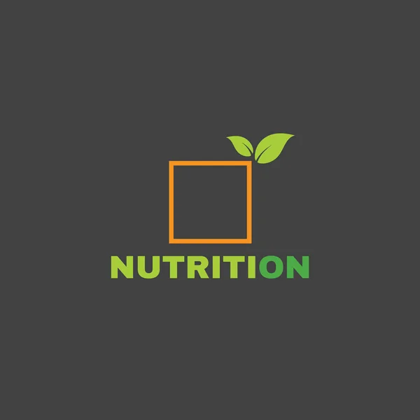 シンプルでありながら見事なロゴデザインは 食品業界で自分自身をブランド化します あなたは素晴らしいロゴベクトルを探している場合は この健康食品のロゴを見てみましょう このロゴはおいしい食べ物を象徴しています それはあなたの要件に応じて編集し カスタマイズ可能です — ストックベクタ