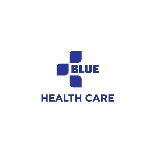 Projeto Logotipo Vetor Símbolo Saúde — Vetor de Stock