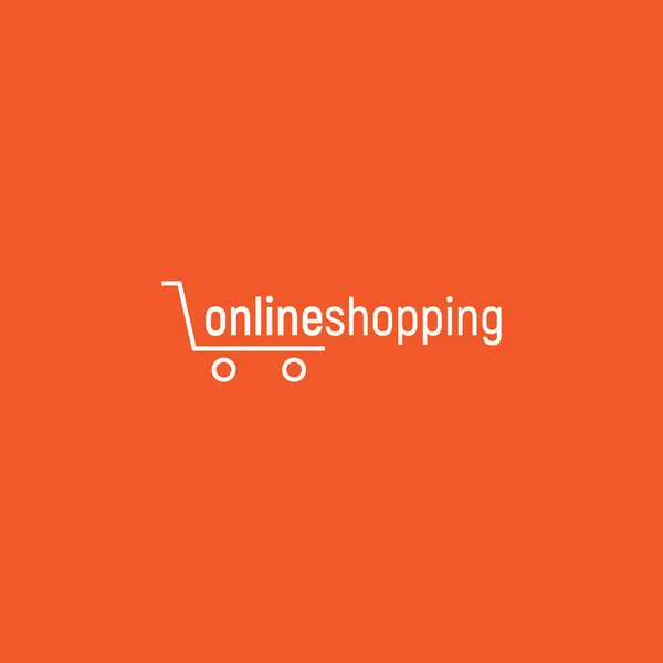 Ticaret Alışveriş Için Yaratıcı Logo Vektör Alışveriş — Stok Vektör