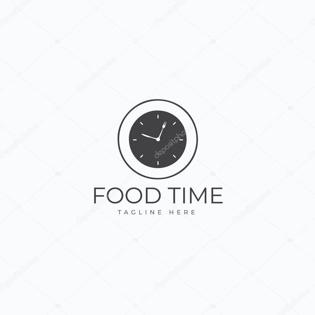 Simple yet stunning logo design to brand yourself in food industry. If you are looking for an amazing logo vector, take a look at this food time logo. It is editable and customizable as per your requirements. 