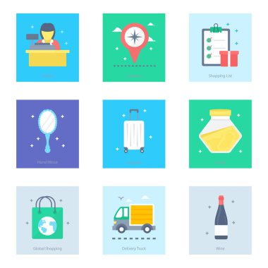 Online iş için ayarlanmış alışveriş simgeleri arıyorsunuz. Doğru yerdesin. Burada alışveriş kategorisini bir araya geldik. Keyfini çıkarın.