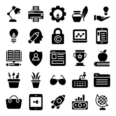 Online dergi ve video bloglama katı simgeler paketi burada bir sonraki proje için birçok ilgili görseller sahip. Şimdi tutun ve indirmekeyfini çıkarın! 