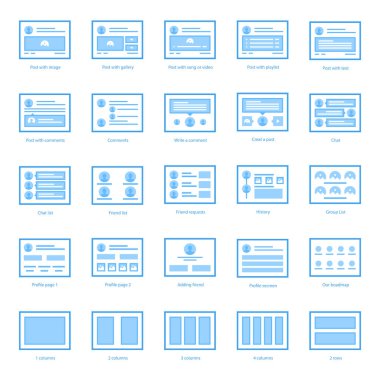 Burada görsel en iyi tasarımı ile web arayüzü düz simgeler koleksiyonu sunuyoruz. Değiştirilebilir vektörlerin kullanımı kolaydır. Eğer bu seti tutarsanız sizin için uygun olduğunu hissedeceksiniz. 