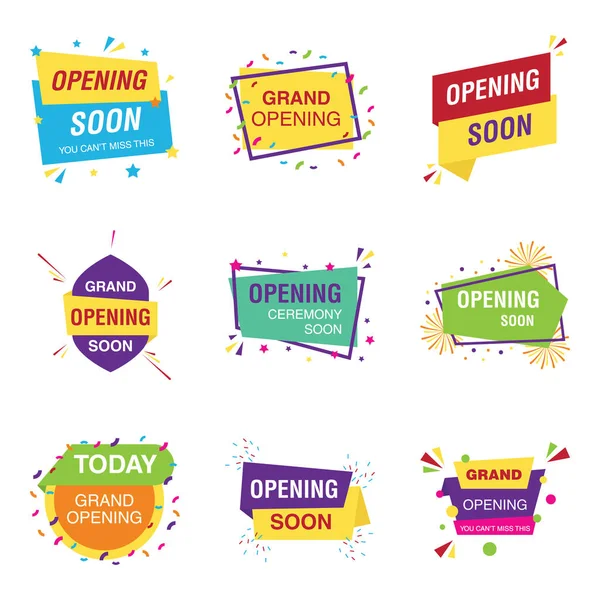 Opening Soon Banner - Various Color options