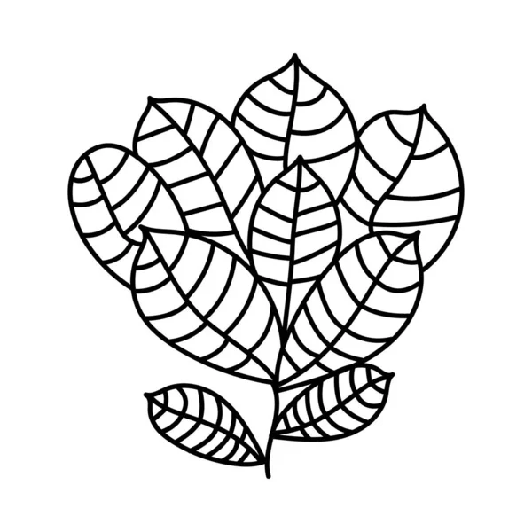 Λουλούδι Διανυσματικό Σχεδιασμό Στοιχείο Τατουάζ — Διανυσματικό Αρχείο