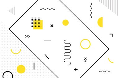 Geometrik arka plan tasarımı vektörü