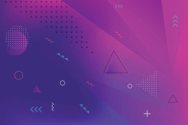 Vektör tasarımında minimum arka plan deseni