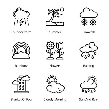 Büyüleyici ve göz yatıştırıcı simgeleri olan hava hattı simgeleri paketi bu düzenlenebilir kaliteli görseller ile daha iyi bir şekilde sizi büyülemek için buradayız. Hava forcast görseller için buradayız. Şimdi tutun! 