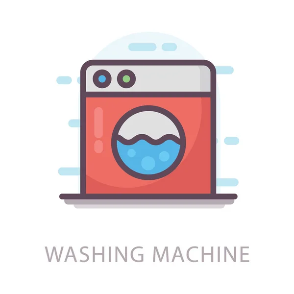 Εικονίδιο Ηλεκτρικών Συσκευών Πλυντηρίου — Διανυσματικό Αρχείο