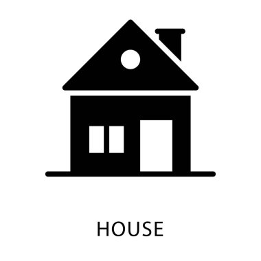 Katı tasarımda ev vektörü 