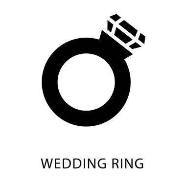 Düğün halkası dolu simgesi 