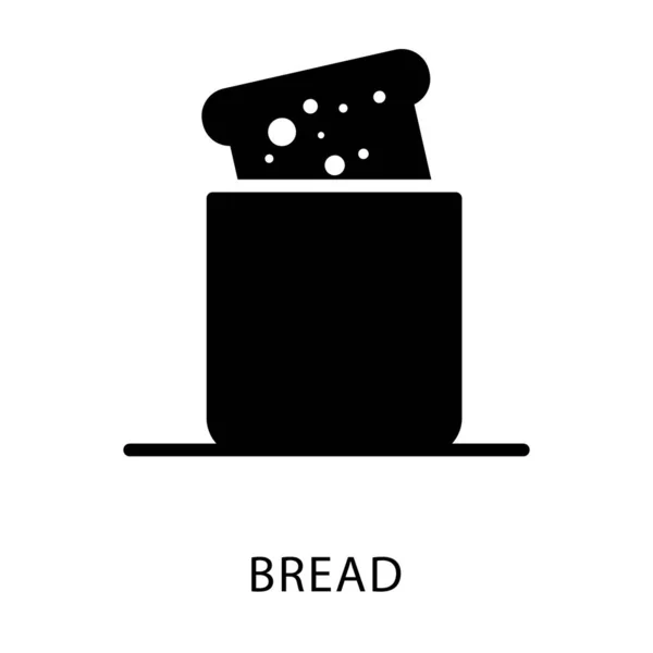 Ione Toast Design Solido — Vettoriale Stock