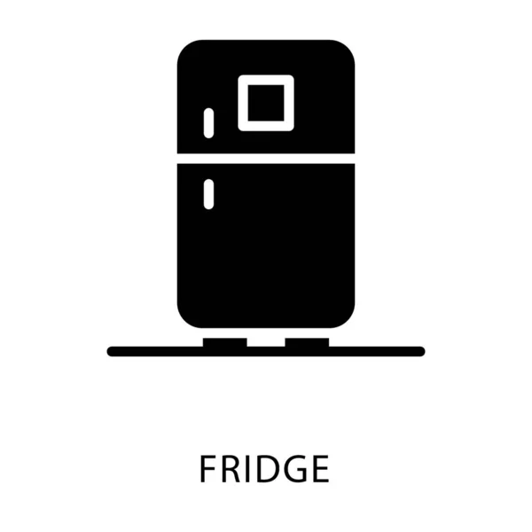 Вектор Холодильника Твердой Конструкции — стоковый вектор