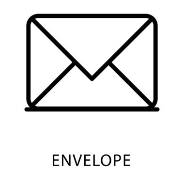 Posta satırı tasarımı simgesi