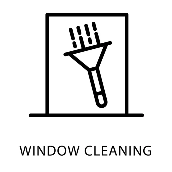 Icono Del Spray Limpieza Ventanas — Vector de stock