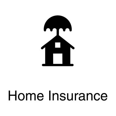 Katı tasarımev sigortası vektör 