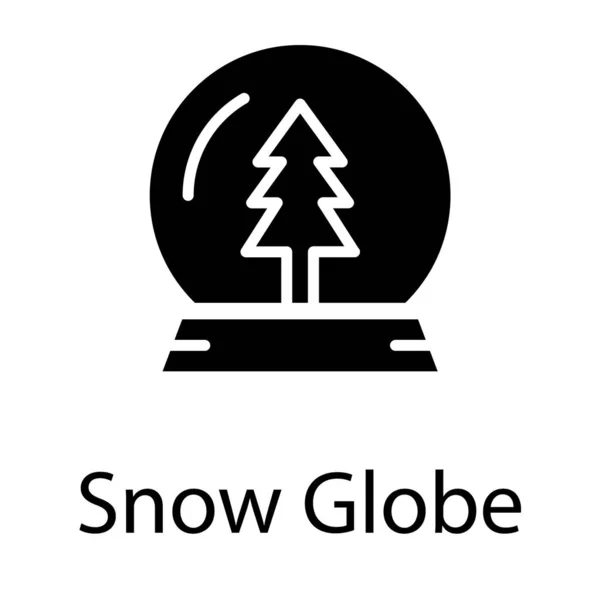 Икона Снежного Шара — стоковый вектор